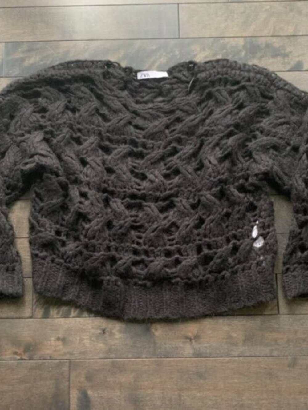 Zara Open Knit Sweater